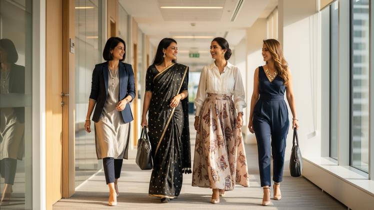 The 9-to-5 Upgrade Redefining Professional Style for the Indian Woman